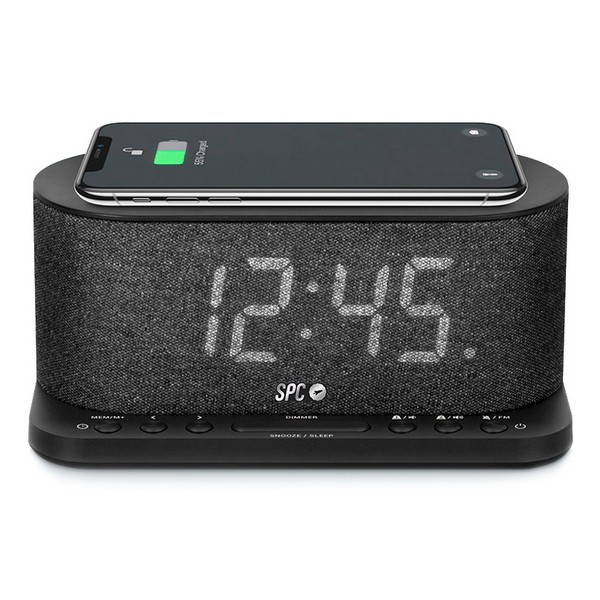 Klockradio med trådlös laddare SPC 4582N 4,3 Klockradio med trådlös laddare SPC 4582N 4,3