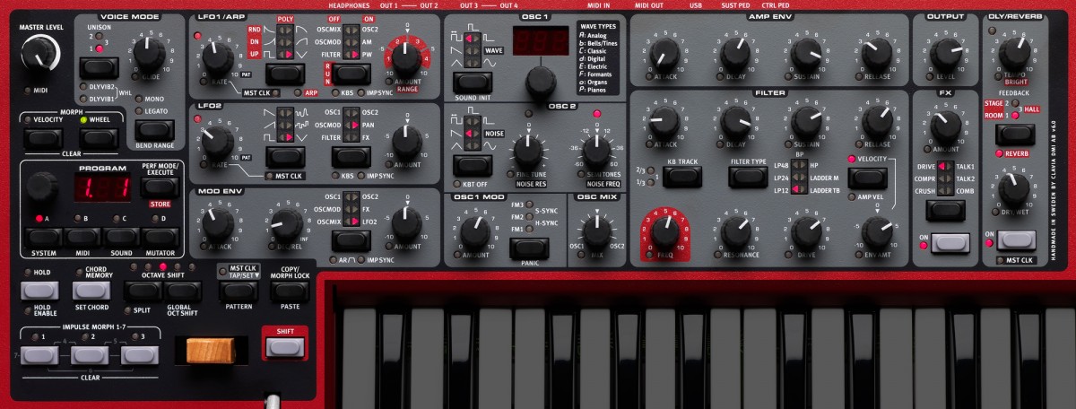 Nord Lead 4 Synthesizer Synthesizere