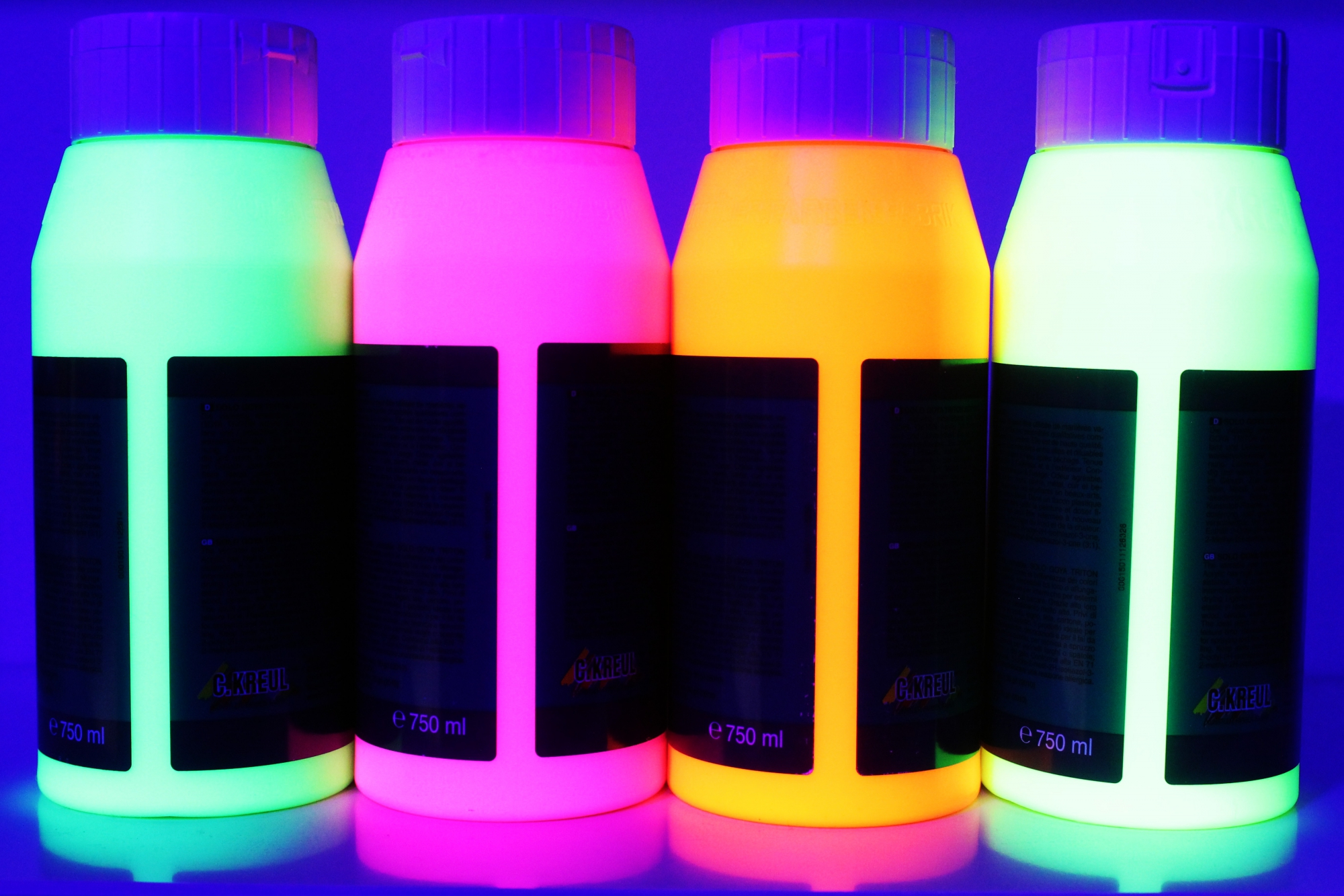 UV Paint 750 ml. Universal UV färg SoundStoreXL Sverige