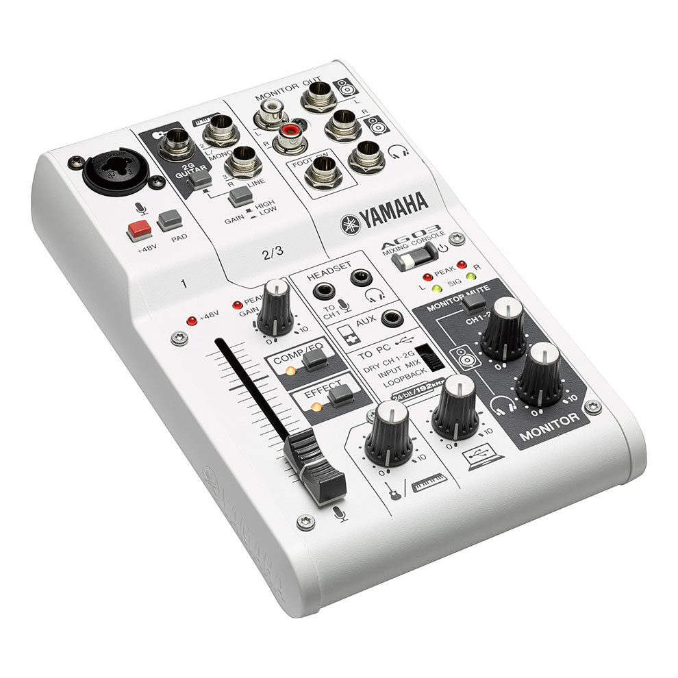 Yamaha AG03 mixer Livemixere