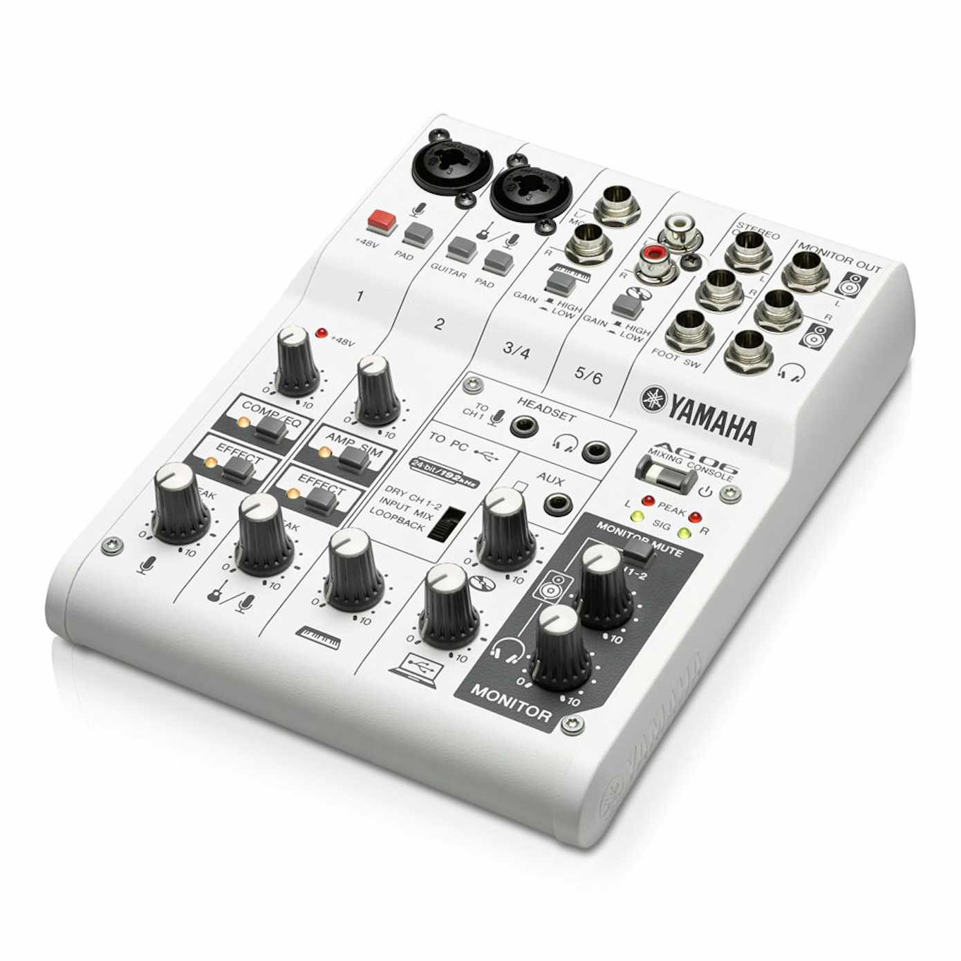 Yamaha Ag06 Mixer Livemixere Soundstorexl Com