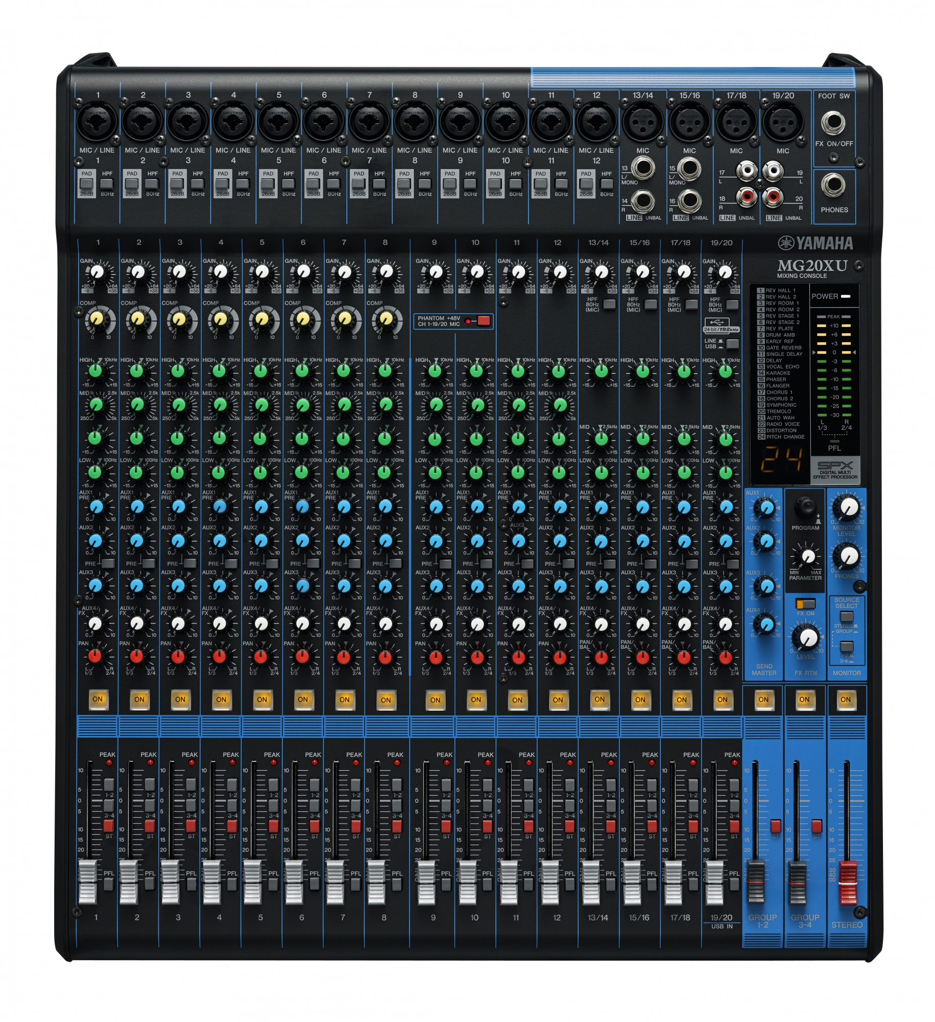 Yamaha MG20XU Live Mixer → Køb i 100 dansk netbutik