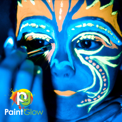 UV body & facepaint for 25 persons Til ansigtet UV body & facepaint for 25 persons Til ansiktet