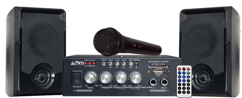 Party karaoke set with bluetooth Karaokeanlegg SoundStoreXL.no