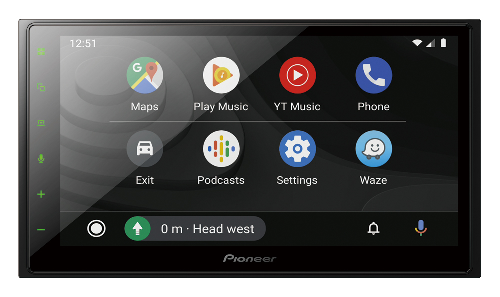 Pioneer SPHDA250DAB CarPlay, DAB radio og Bluetooth Apple CarPlay